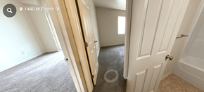 Alamosa apartment for rent - hallway view into bedrooms and bathroom