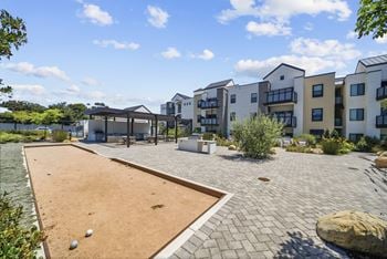 Outdoor social gathering space