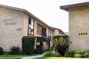 Anaheim apartment for rent - The building is called Lincoln Heritage and has the number 3350 on it.