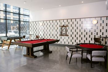 Clubhouse game room