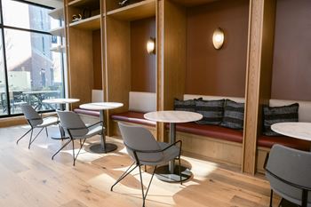 Room with dining area