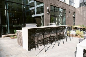 Outdoor kitchen with bbq