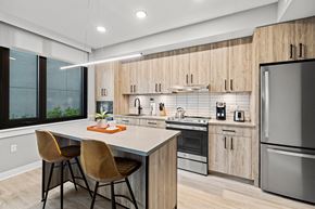 Washington apartment for rent - Modern, full kitchen with island at Coda on Half Apartments, Washington District of Columbia