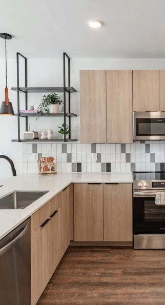Well organized kitchen