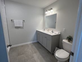 Chambersburg apartment for rent - a bathroom with a sink toilet and a mirror