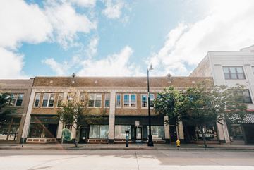 Grand Rapids apartment for rent - a building on the corner of a city street