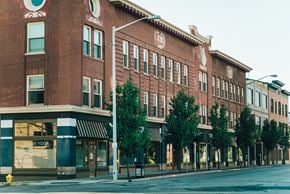 Grand Rapids apartment for rent - historic brick building downtown