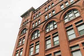 Grand Rapids apartment for rent - Exterior of historic apartment building
