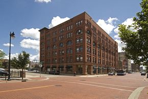 Grand Rapids apartment for rent - Exterior of historic apartment building