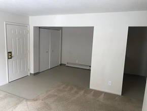 Whitehall apartment for rent - apartment main entrance with white walls