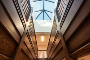 Grand Rapids apartment for rent - Stairway of apartment community