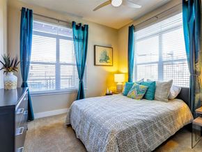 Denver apartment for rent - Bedroom with a bed at Pearl DTC, Denver, CO