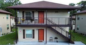 Jacksonville apartment for rent - The front of one of our duplexes.