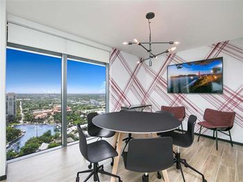 Private conference rooms