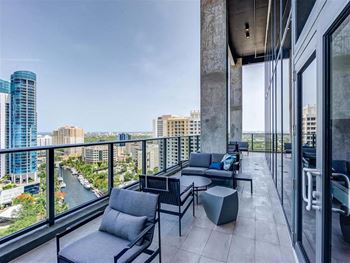 Coworking lounge terraces