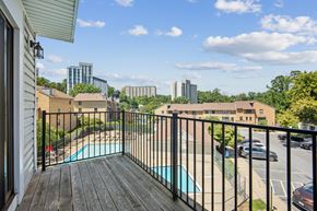 Bethesda apartment for rent - A balcony at Elme Bethesda, Bethesda, 20814