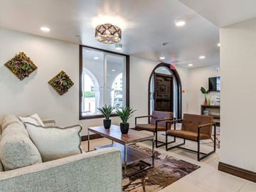 La Mesa apartment for rent - a living room with a couch and chairs