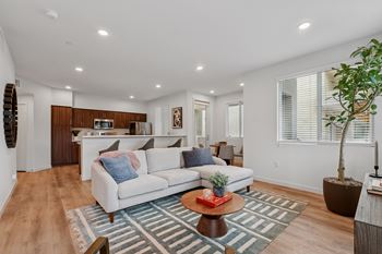 Open concept floor plans