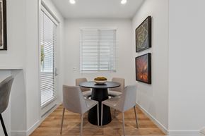 Murrieta apartment for rent - dining nook inside The Park two bed-two bath apartment home