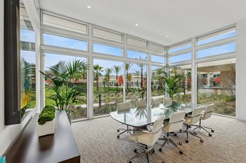 Spacious conference room