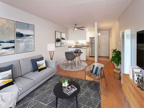 Fremont apartment for rent - Living & Dining Area