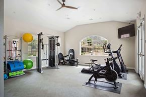 Moreno Valley apartment for rent - gym in the clubhouse at villas at houston levee west apartments in cordova, at Rancho Belago, Moreno Valley, CA, 92555