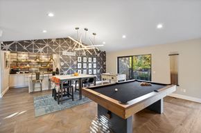Farmington Hills apartment for rent - club room at ascent at Farmington hills with billards table. at Ascent at Farmington Hills, Farmington Hills, Michigan