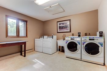 On-site laundry facilities on every floor
