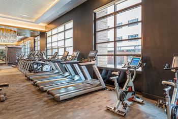State-of-the-art fitness center & yoga studio