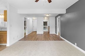 Gresham apartment for rent - Unfurnished Living Area at East Wind, Gresham, 97030