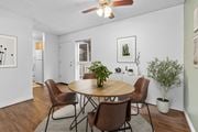 Gresham apartment for rent - A dining room with a round table and chairs.