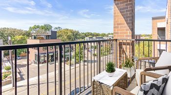 Large balcony