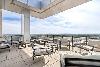 Outdoor seating area