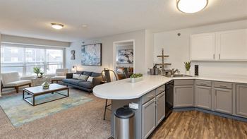 Open concept floorplan