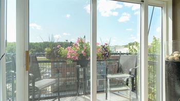 Private balcony