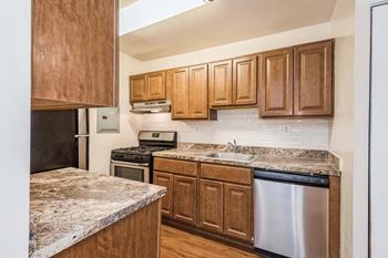 Ample kitchen storage