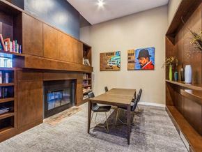 Providence apartment for rent - Wooden table and chair at Rising Sun Mills, Providence, Rhode Island