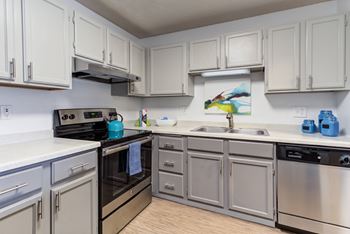 Ample kitchen storage