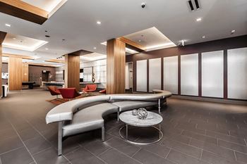 Lobby lounge with complimentary wifi