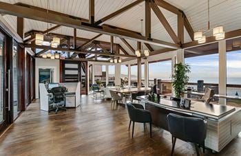 Lobby with ocean views