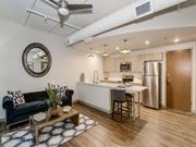 Wichita apartment for rent - Living And Kitchen at ReNew Wichita, Kansas