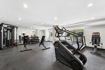 Newly renovated fitness center