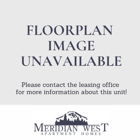 Floor plan for 3 beds, 1 bath, 1000 sqft