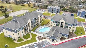 Kerrville apartment for rent - an aerial view of Sendero Ridge Apartments Kerrville