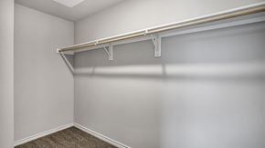 Kerrville apartment for rent - our spacious closets in our apartments have a large closet with a white wall and