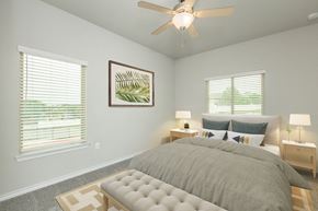 Kerrville apartment for rent - Bedroom with Ceiling Fan