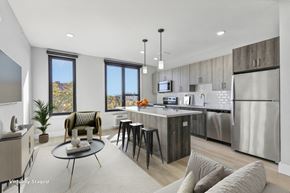 Newark apartment for rent - A modern kitchen