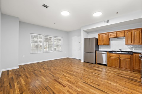 Floor plan for 1 bed, 1 bath