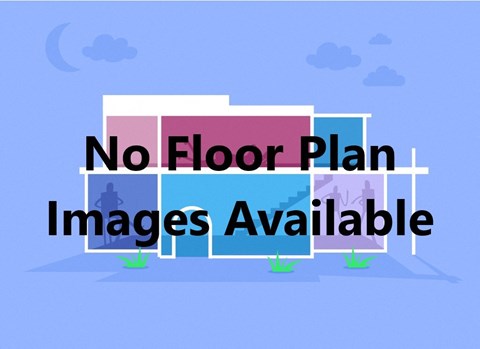 Floor plan for 2 beds, 1 bath, 950 sqft