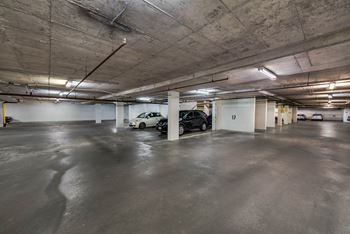 Secured underground parking